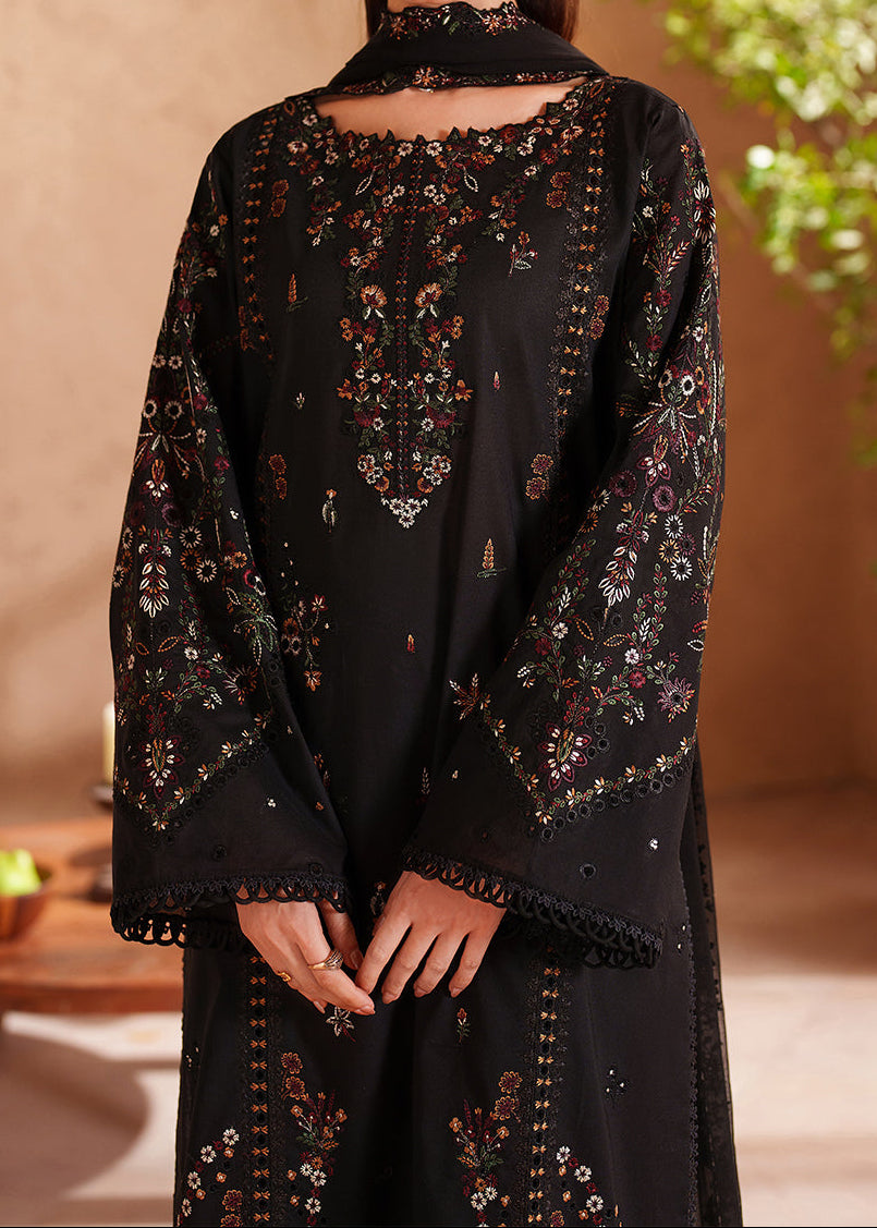 Grace S1468 - Embroidered 3pc Lawn Dress With Embroidered Chiffon Dupatta.