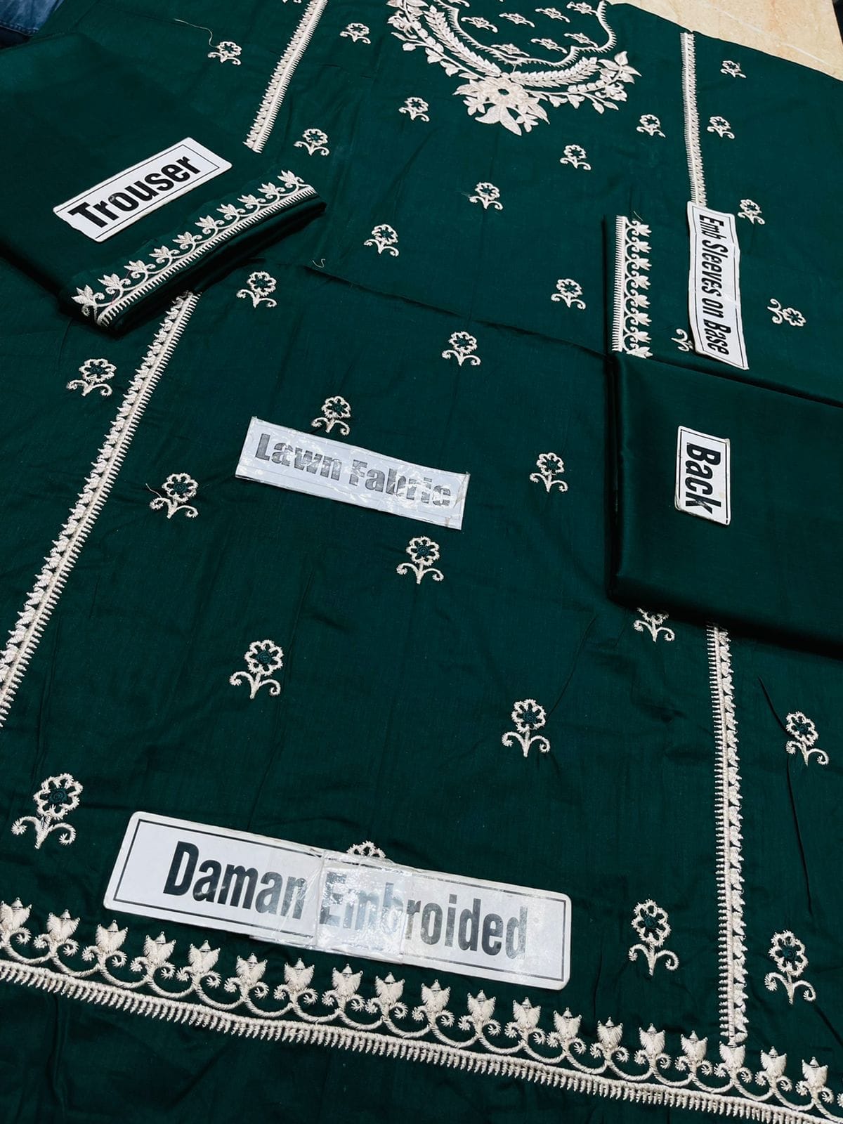 Grace S1278-Embroidered 2pc Lawn Dress