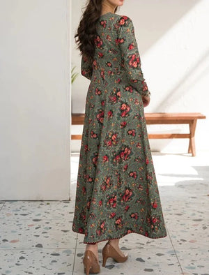 Grace S581-Printed 3pc Lawn dress with Printed lawn dupatta.