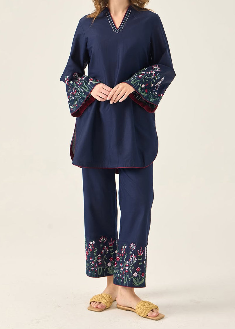 Grace W921-Embroidered 2pc Marina Dress.