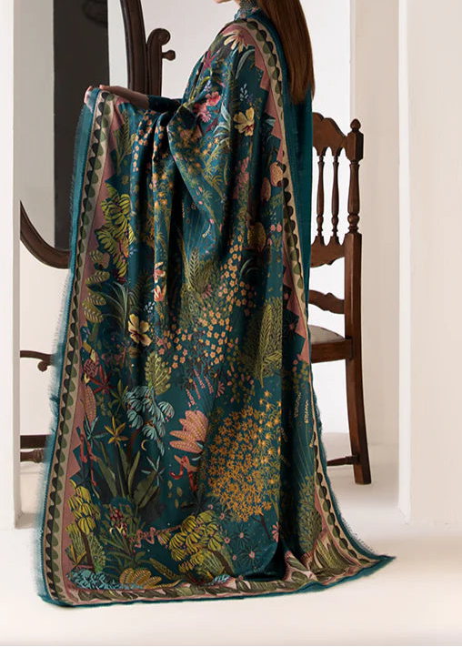Grace S1404 - Embroidered 3pc Lawn Dress With Printed Lawn Dupatta.