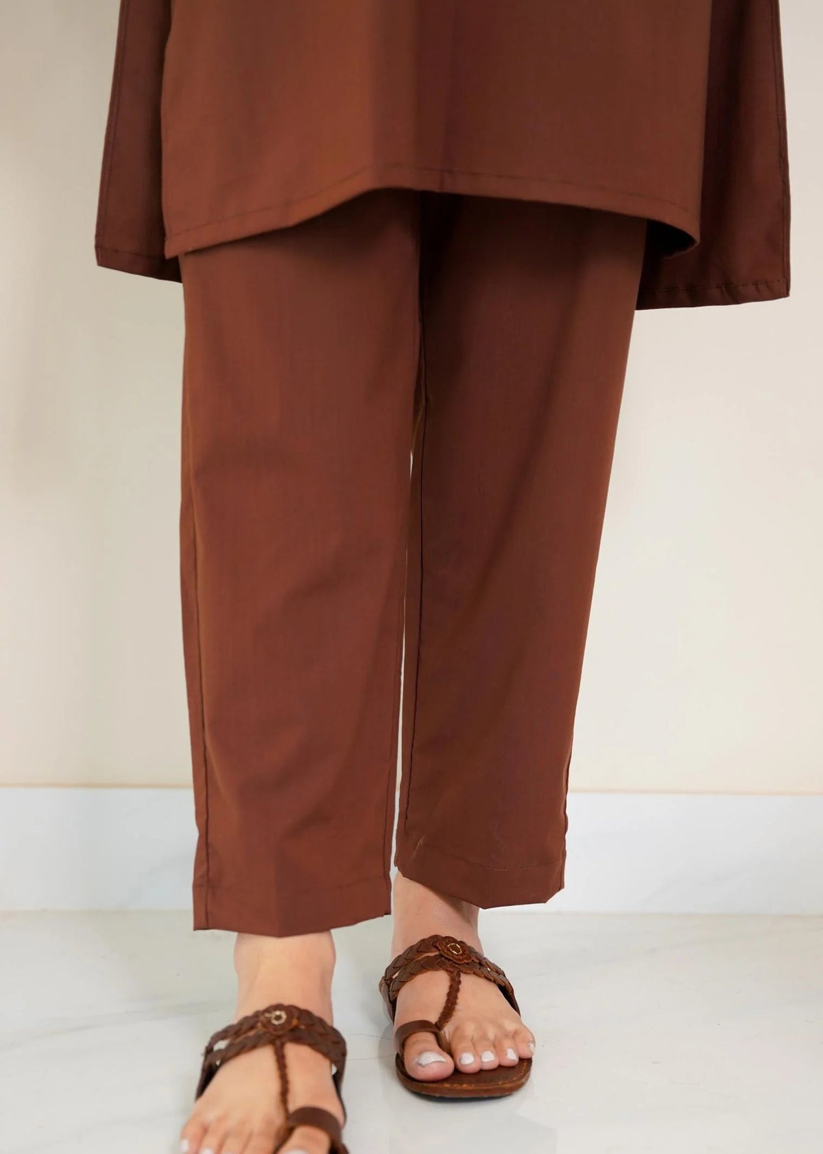 C-S 039- STITCHED 2PC DHANAK CO-ORD SET.