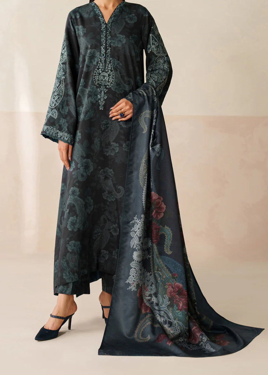 Grace S789-Embroidered 3pc organza dress with Embroidered organza duppata. main image 0