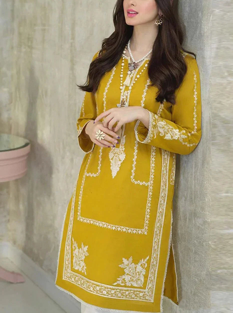 Grace S986-Embroidered 3PC Lawn Dress With Printed Munar Dupatta.