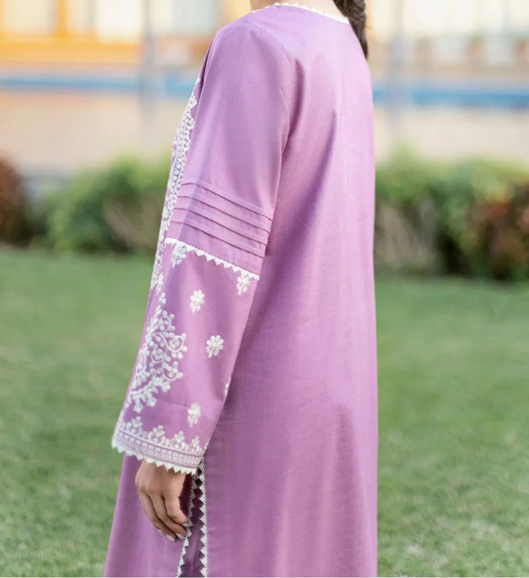 Grace Z(S533)- Stitched Embroidered 2pc lawn dress
