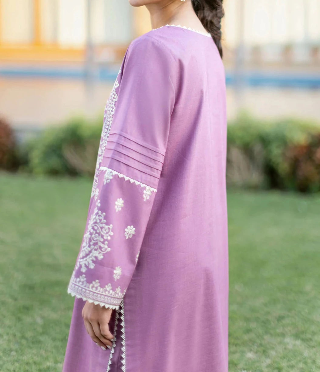 Grace S533-Embroidered 2pc lawn dress