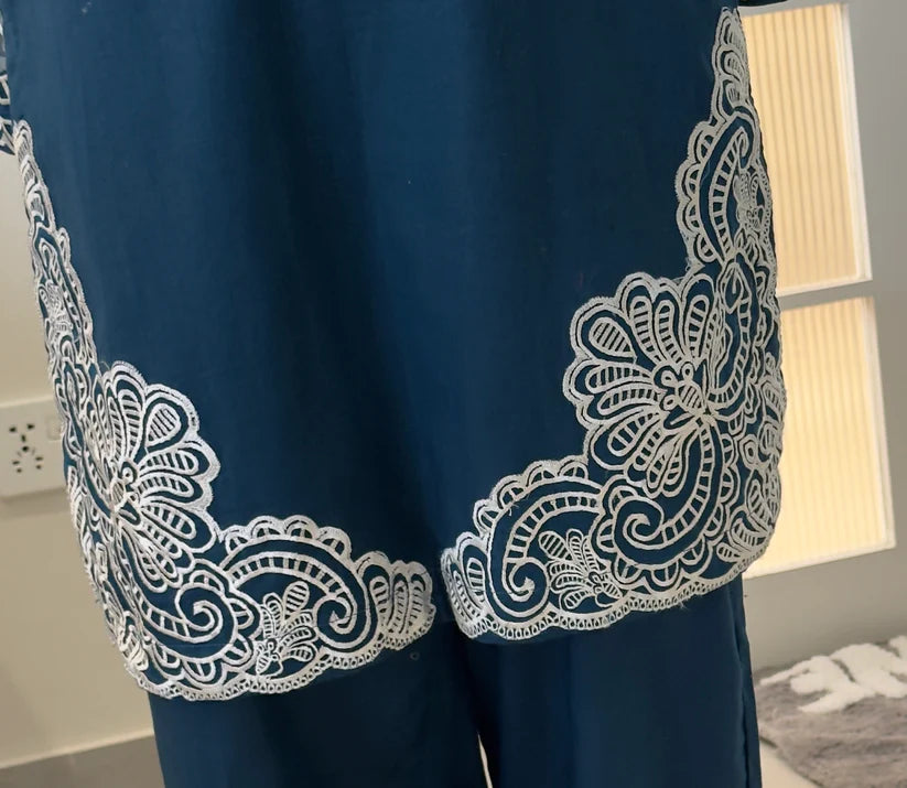 Grace S1259-Embroidered 2pc Lawn Dress.