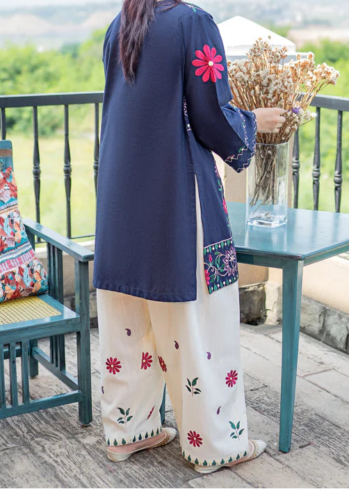 Grace S1401 - Embroidered 2pc lawn dress.
