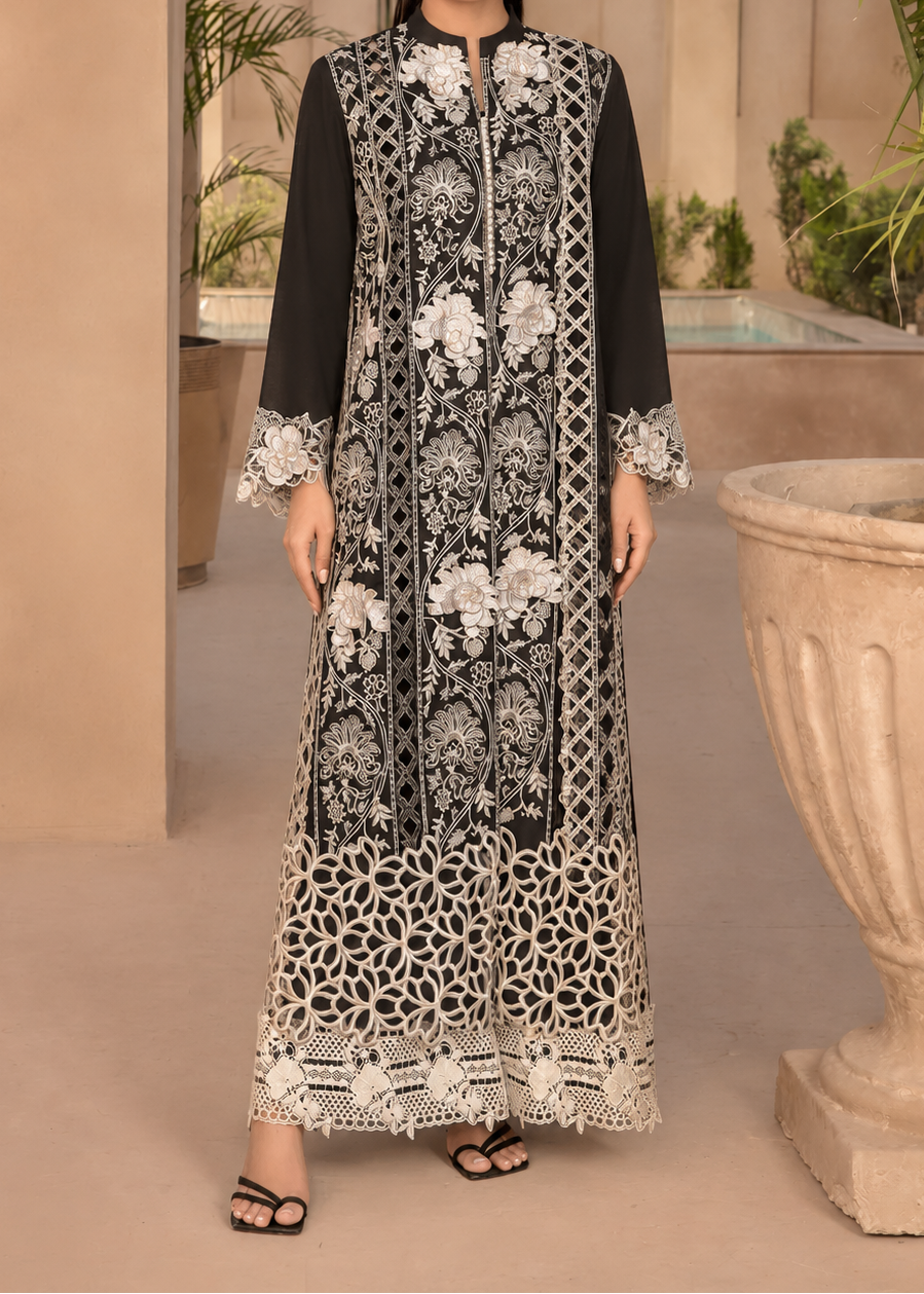 Grace S1488 -Embroidered 2pc lawn dress.