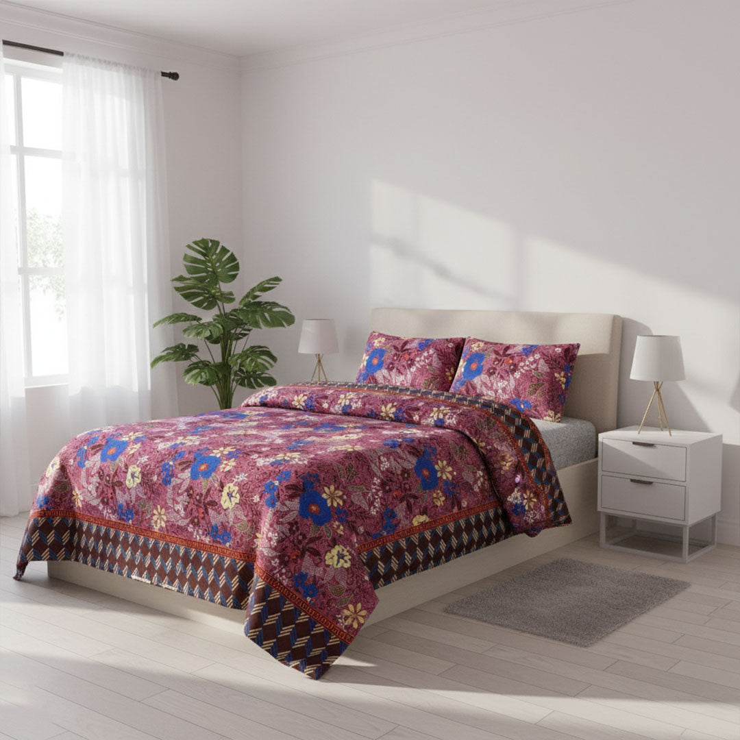 Coral - FL660 - BedSheet Set