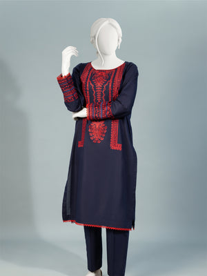 Grace W172 -Embroidered 2pc marina dress