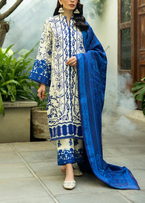 Grace S1070-Digital Printed 3pc Lawn Dress with Digital Printed Lawn Dupatta.