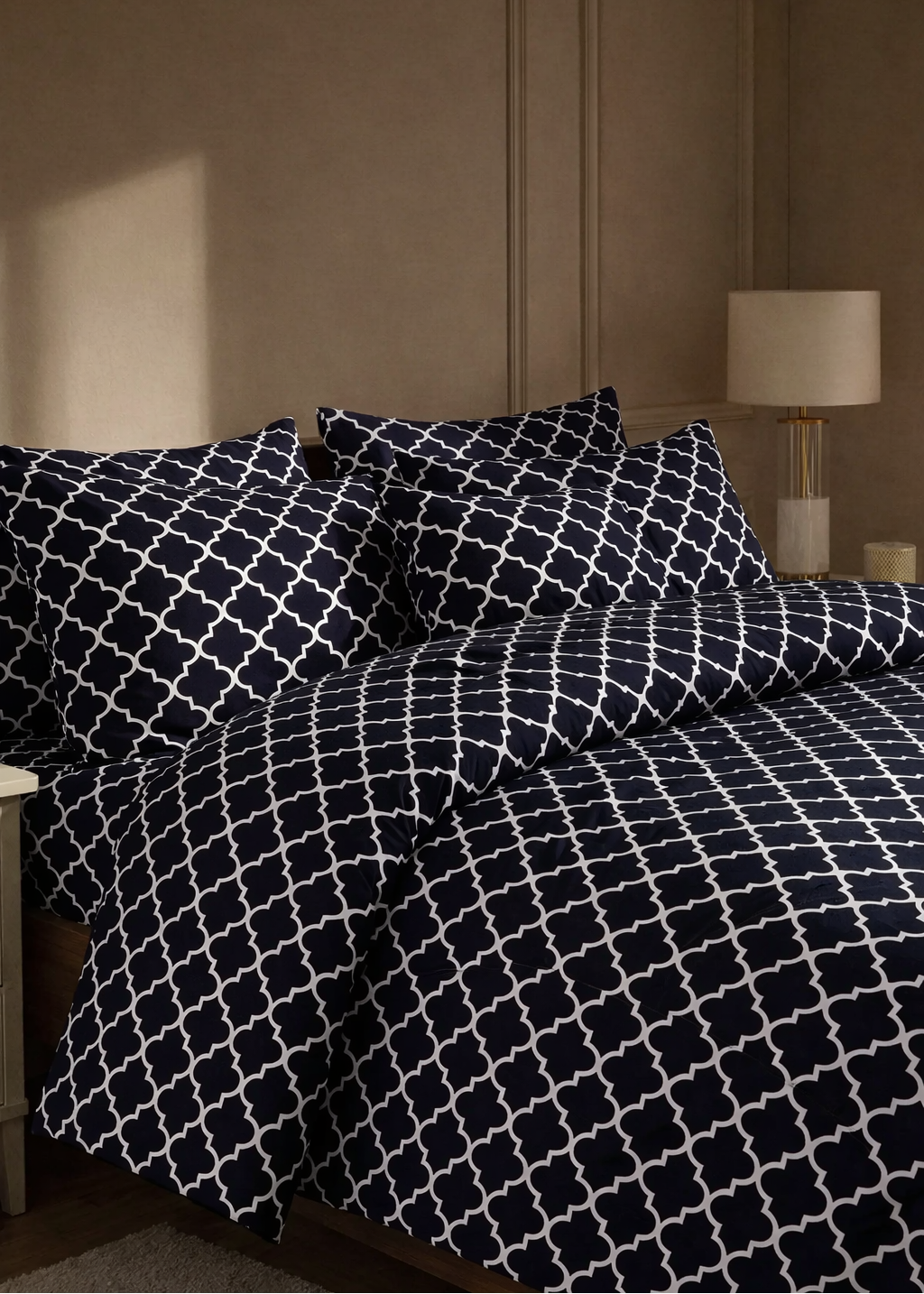 Grace D987- 4Pc Winter Razai Set ( Heavy Filling).