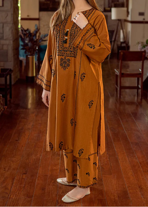 Grace S1329-Embroidered 2pc Lawn Dress.