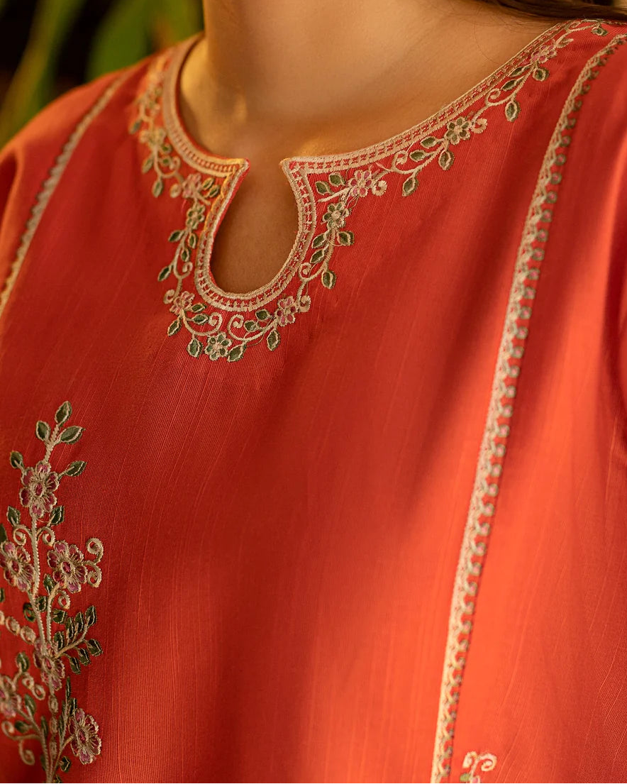 Grace S1312-Embroidered 2pc Lawn Dress.