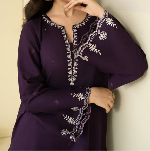 Grace W833-Embroidered 2pc Marina Dress