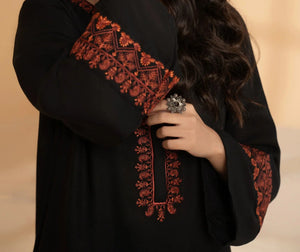 Grace W412-Embroidered 2pc khaddar dress