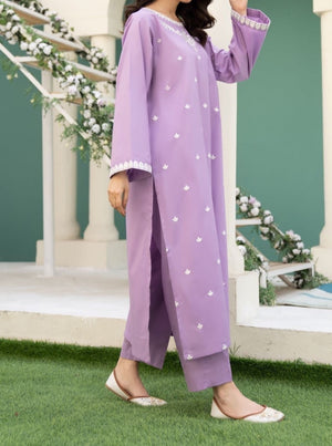 Grace S411 -Embroidered 2pc lawn dress