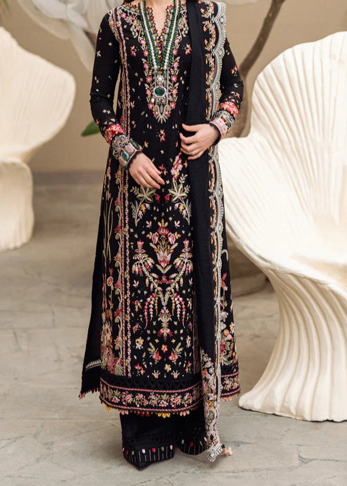Grace S1232-Embroidered 3pc Lawn Dress With Embroidered  Munar Dupatta.