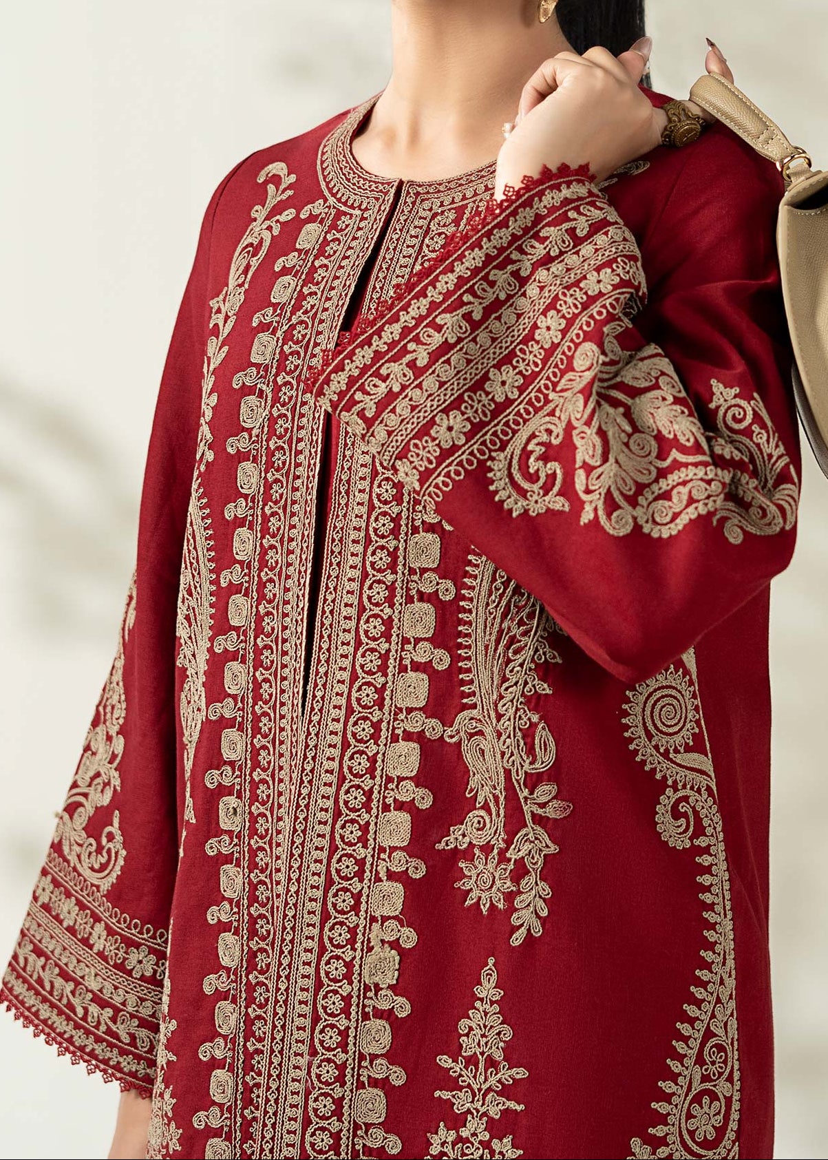 Grace W846-Embroidered 2pc Marina Dress