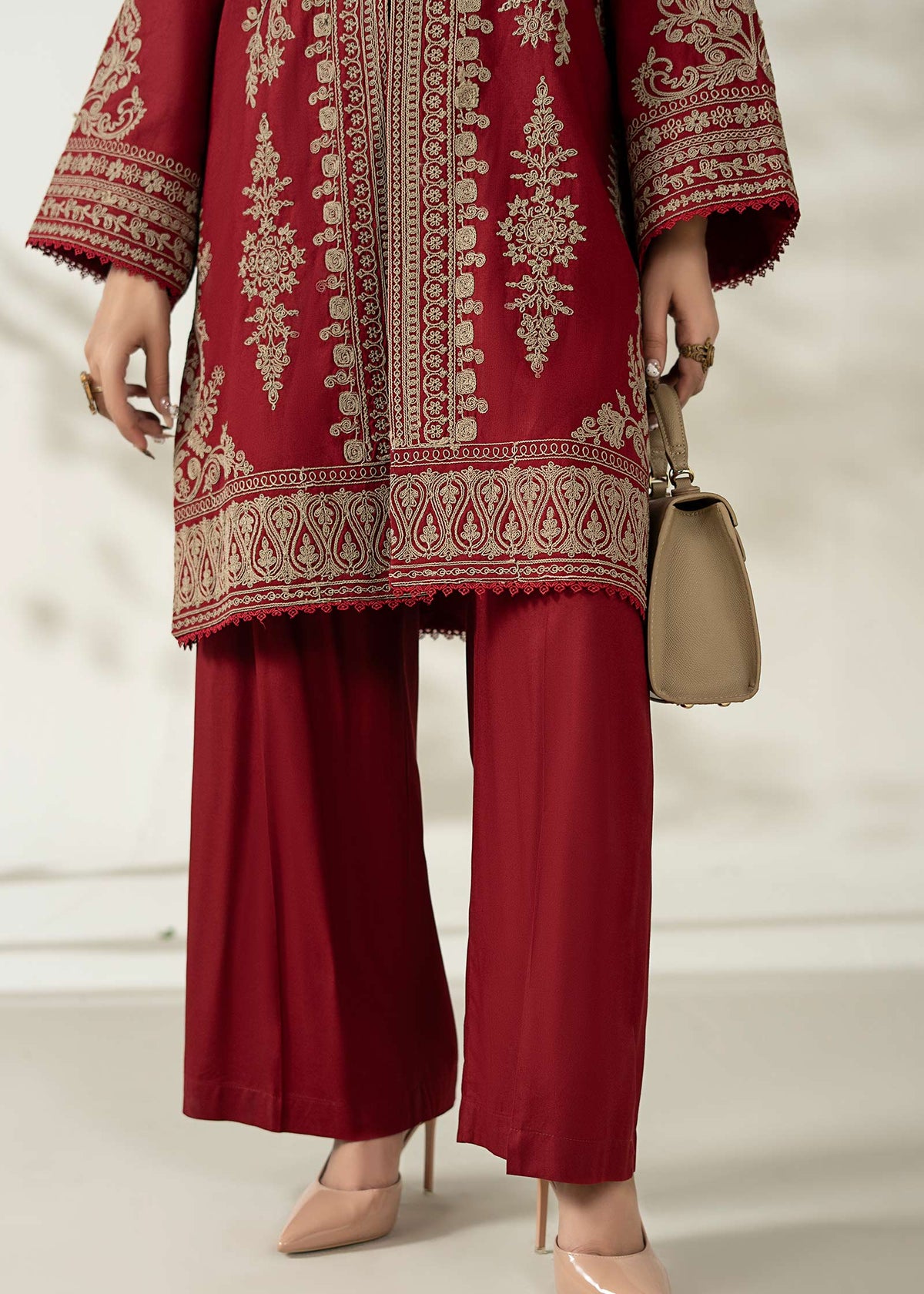 Grace W846-Embroidered 2pc Marina Dress