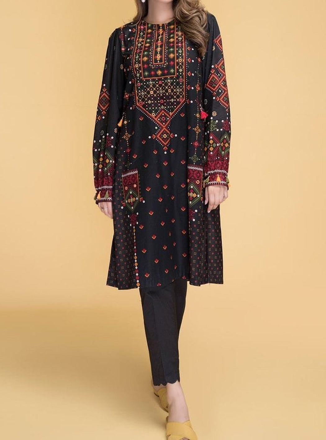Grace S509-Embroidered 2pc lawn dress.