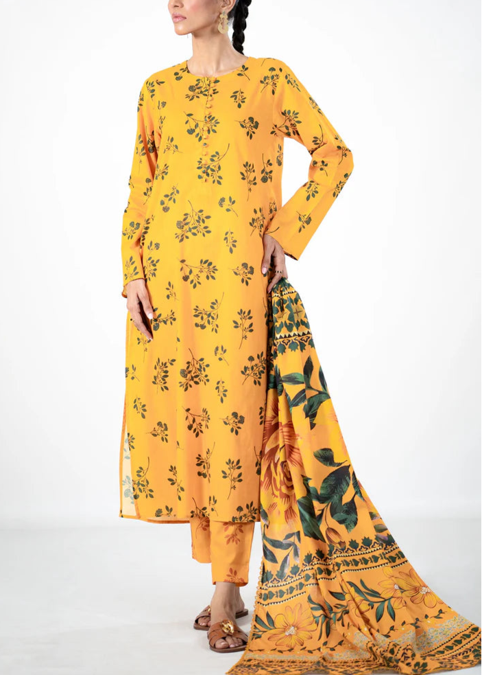 Grace S997-Digital Printed 3pc Lawn Dress with Digital Printed Lawn Dupatta.