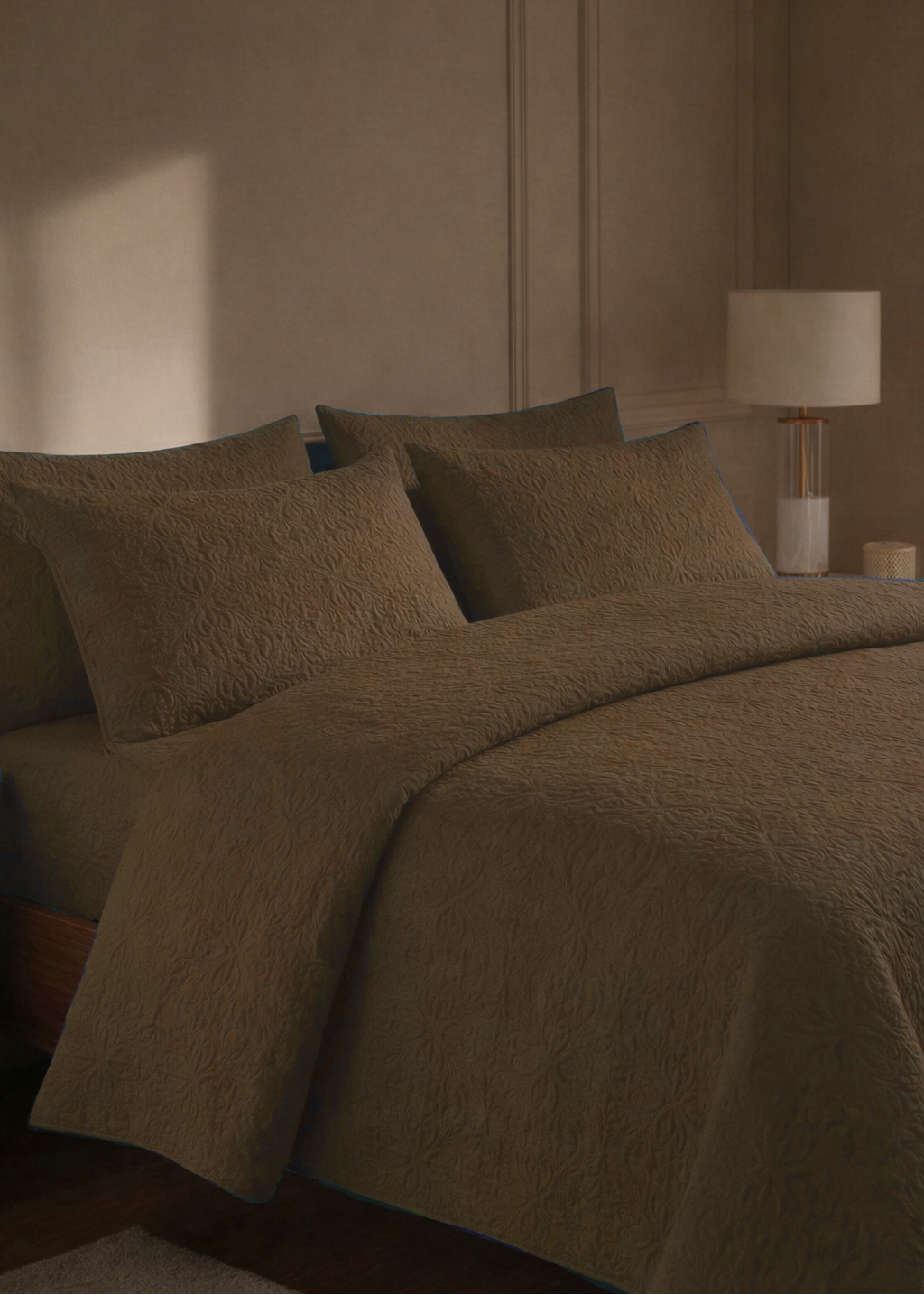 FL1008- Summer Bedspread Set - 3Pcs