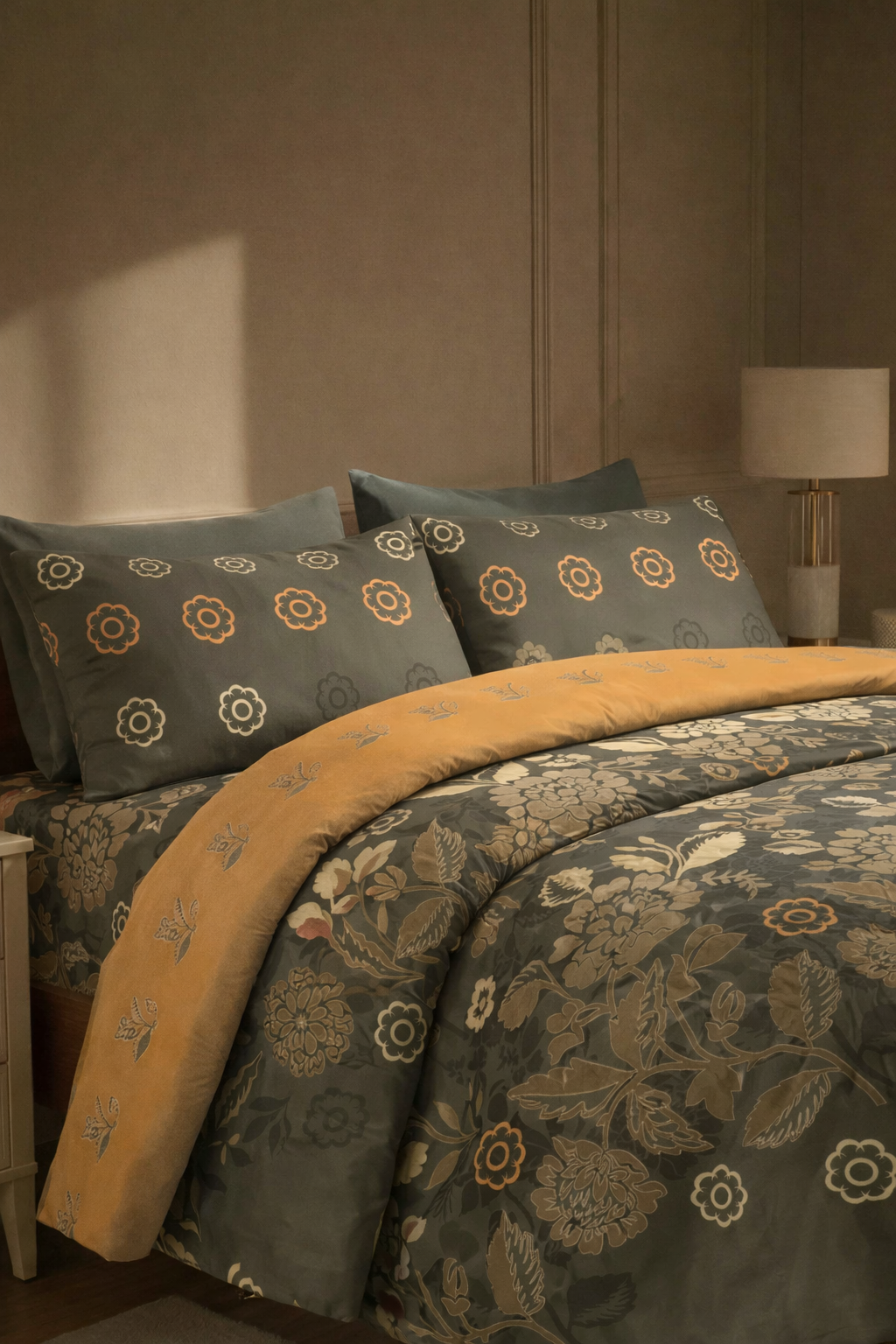 Rosy Finch -FL1013 - BedSheet Set