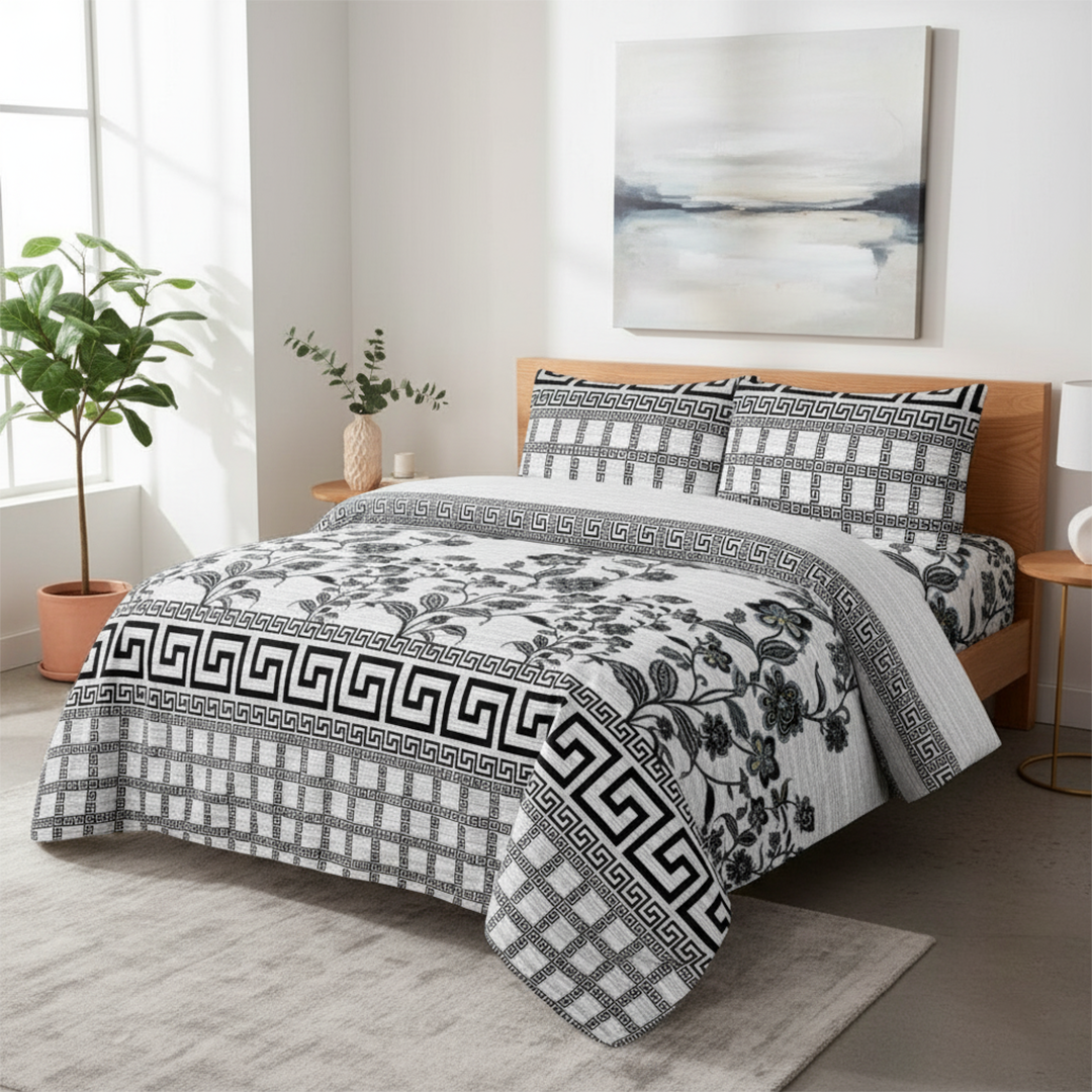 Vintage Flora - FL720 - BedSheet Set