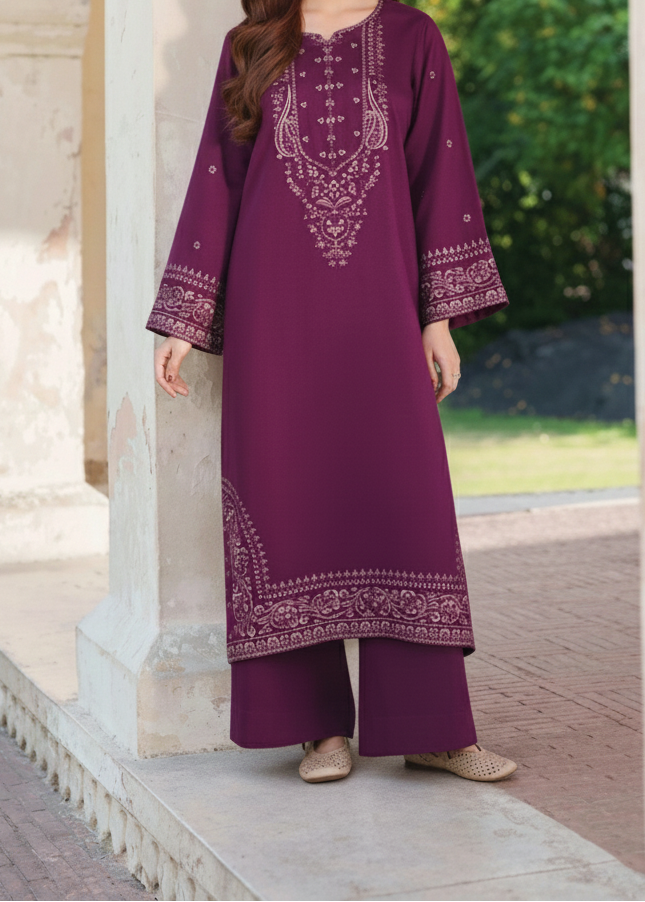 Grace W892-Embroidered 2pc Marina Dress.