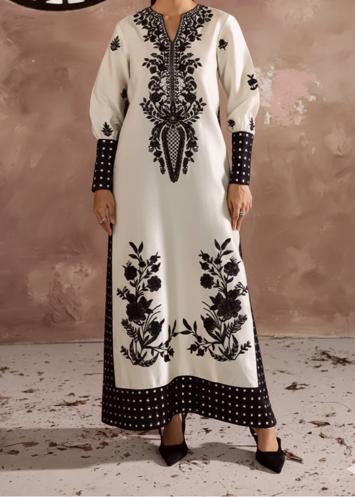 Grace W984- Digital Printed 2pc Karandi Dress.