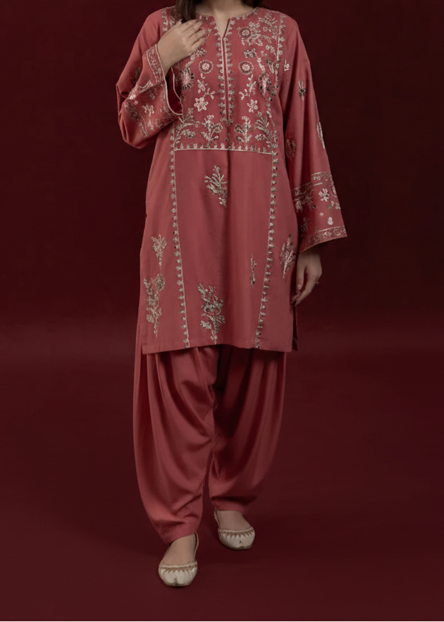 Grace S1311-Embroidered 2pc Lawn Dress.