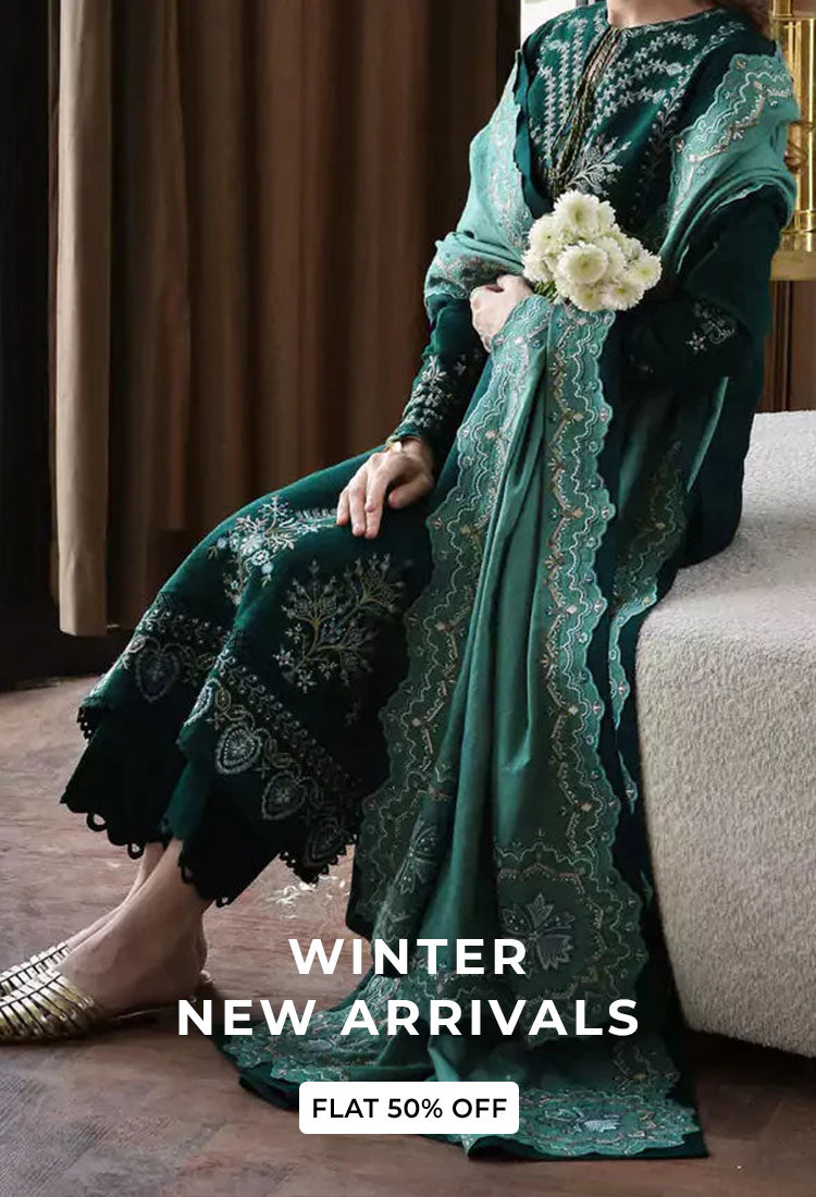 Grace Store Winter Dresses, Embroidered Shawls & Bedding Online