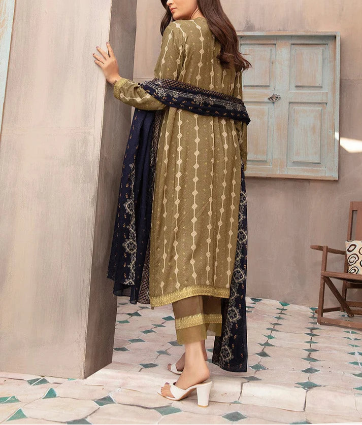 Grace S1051-Digital Printed 3pc Lawn Dress with Digital Printed Lawn Dupatta.