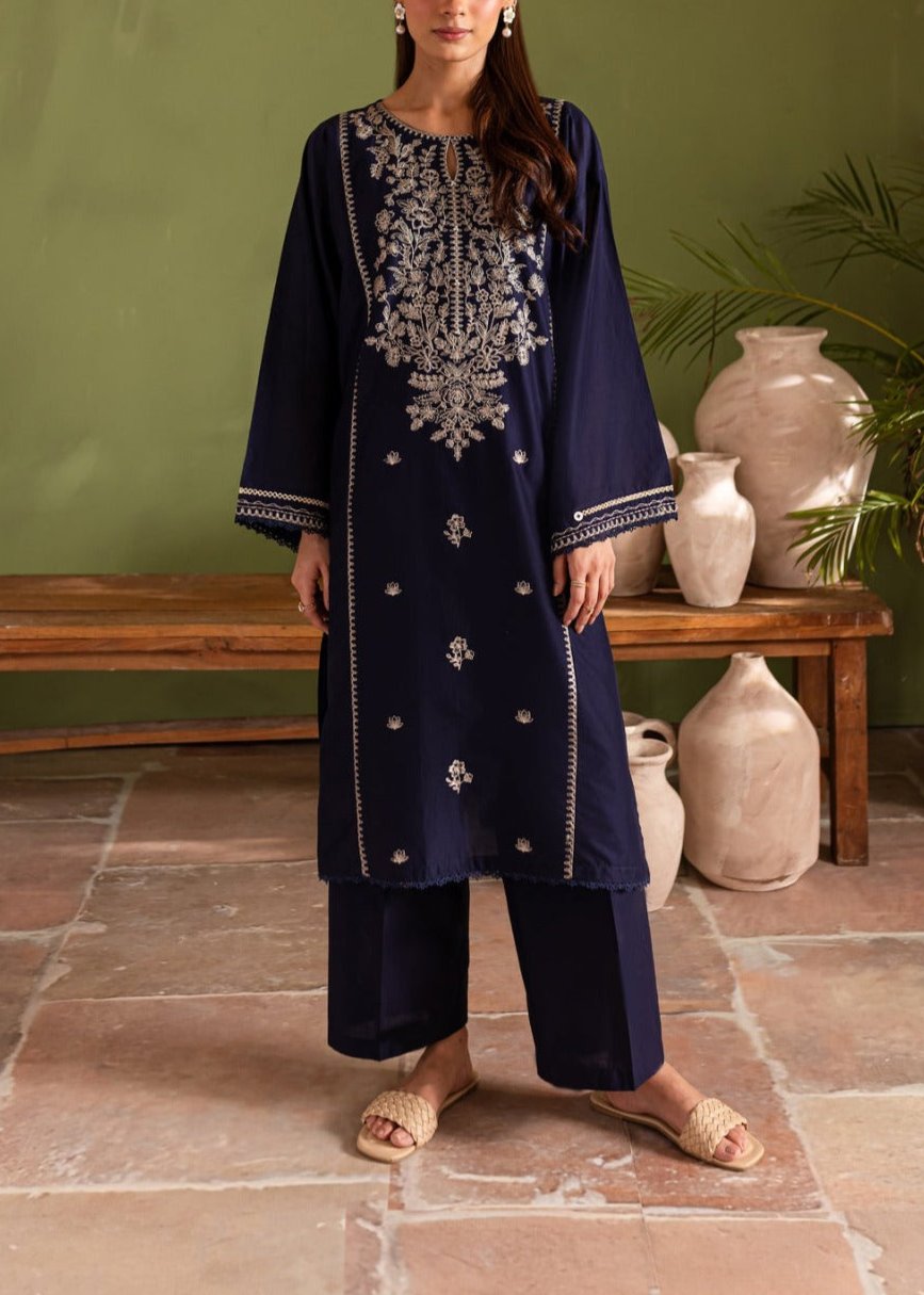 Grace W485-Embroidered 2Pc marina Dress.