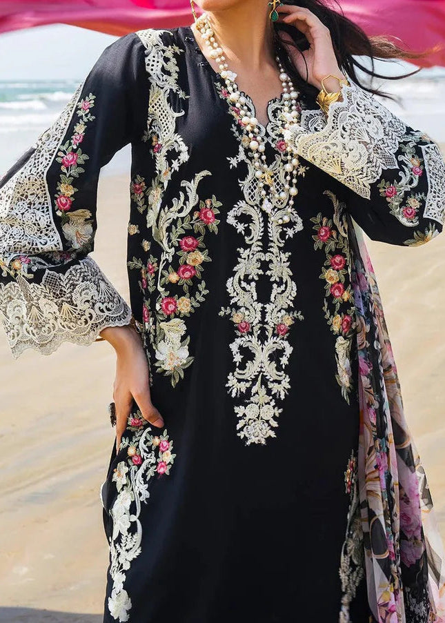 Grace S1331-Embroidered 3pc Lawn Dress With Printed Lawn Dupatta.