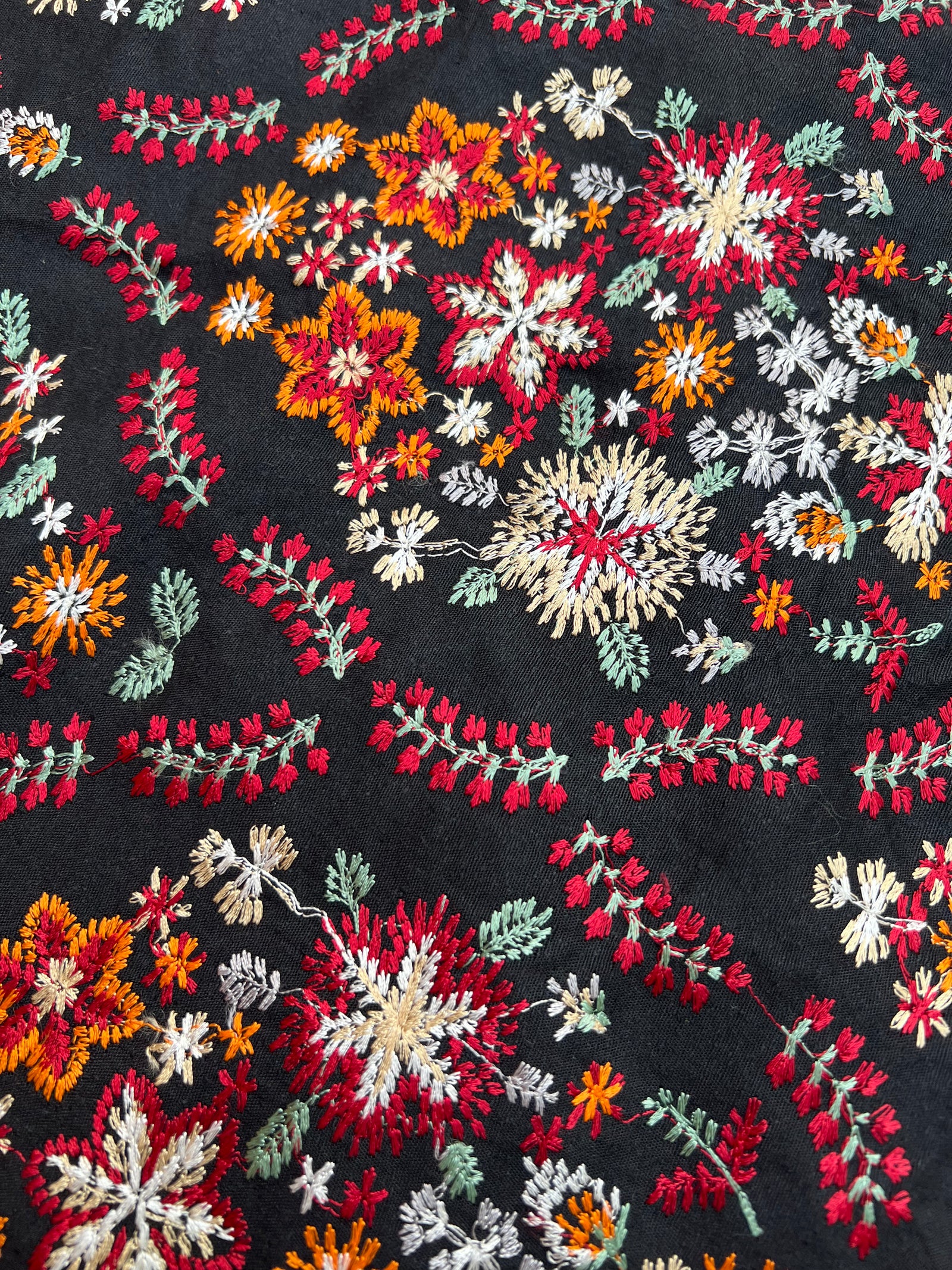 Sarinnah Premium D78-Luxury Formal Heavy Embroidered Karandi Shawl.