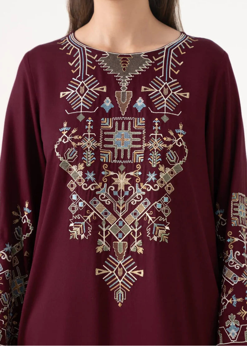 Grace W889-Embroidered 2pc Marina Dress.