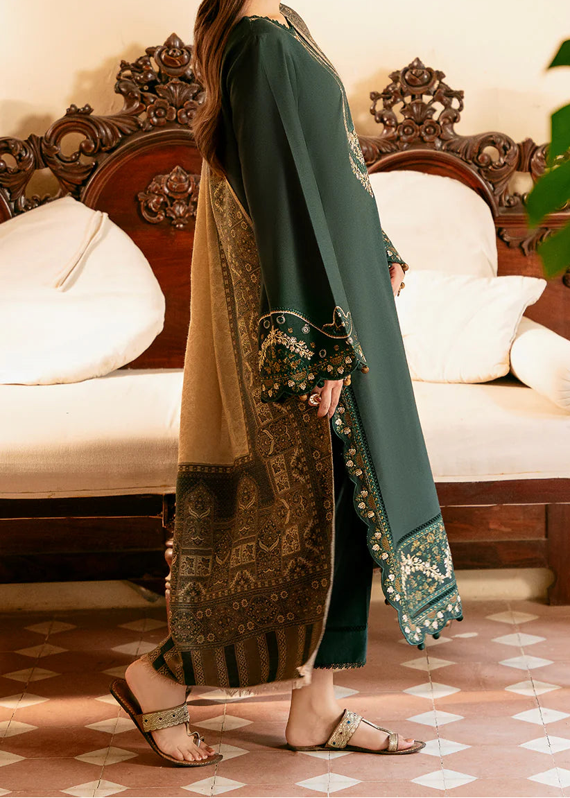 Grace S1390 - Embroidered 3pc Lawn Dress With Printed Lawn Dupatta.