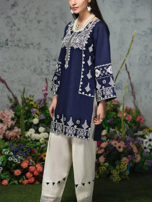 Grace S507-Embroidered 2pc lawn Dress