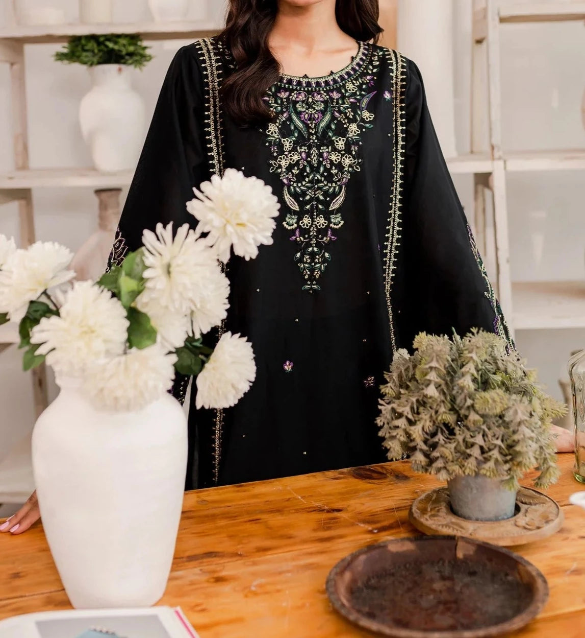 Gold linen shop dress