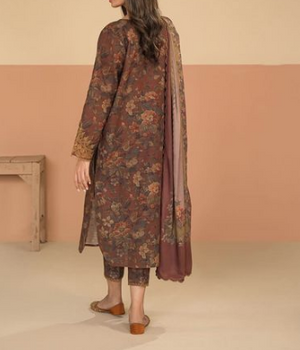 Grace S582-Printed 3pc Lawn dress with Printed lawn dupatta.