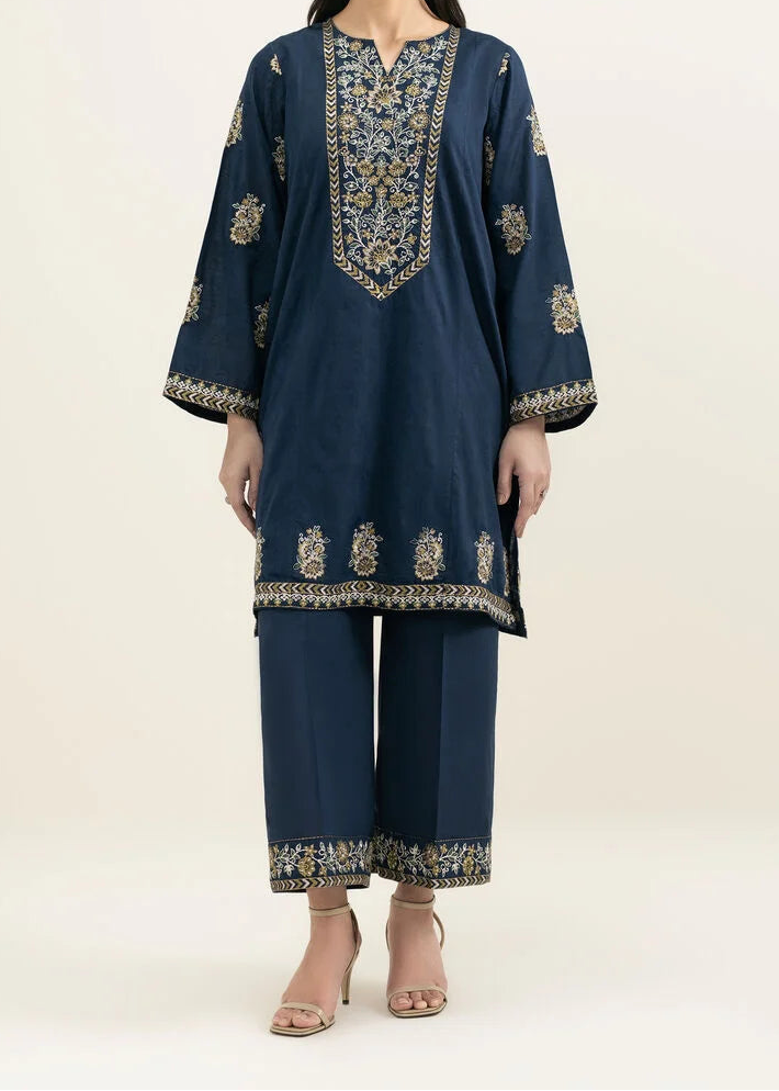 Grace S1487 -Embroidered 2pc lawn dress.