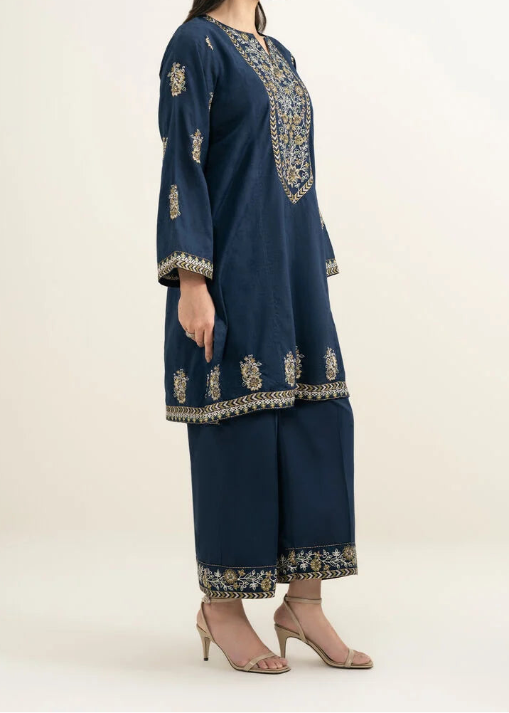 Grace S1487 -Embroidered 2pc lawn dress.