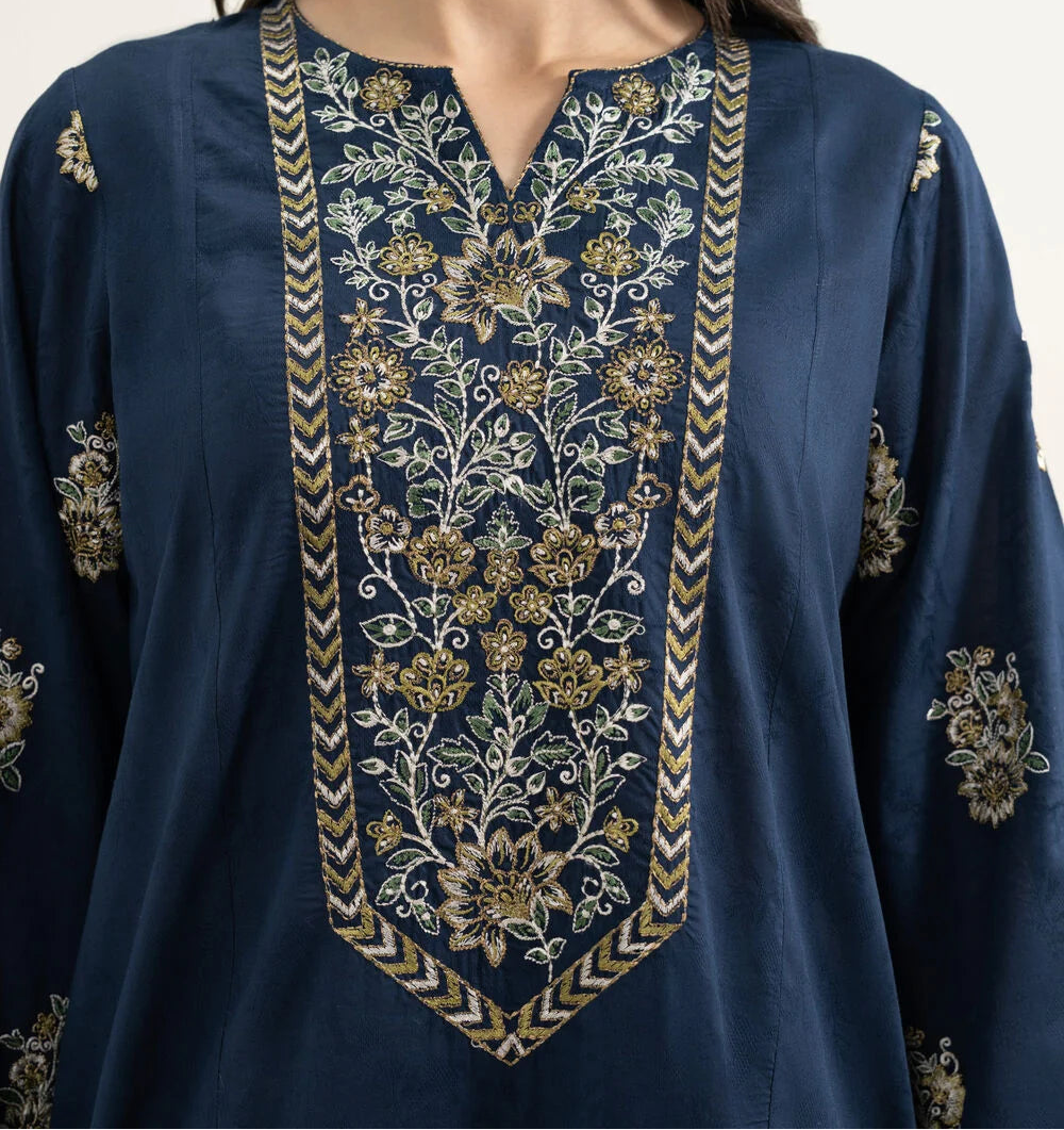Grace S1487 -Embroidered 2pc lawn dress.