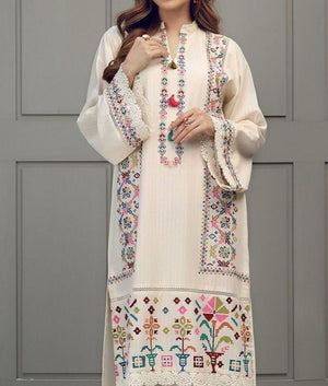 Grace S421 -Embroidered 2pc lawn dress
