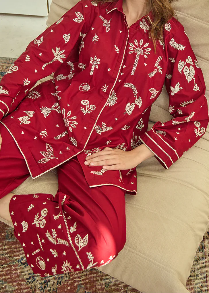 Grace Z-(W915) - Stitched Embroidered 2pc Marina Dress.