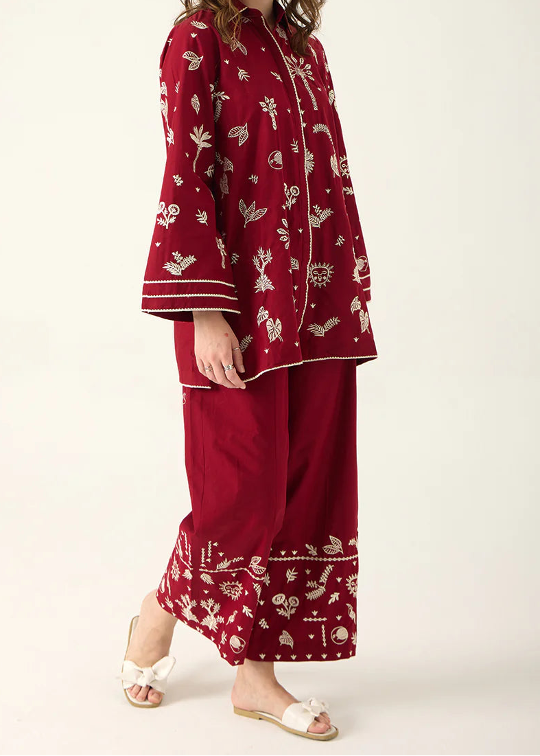 Grace W915-Embroidered 2pc Marina Dress.