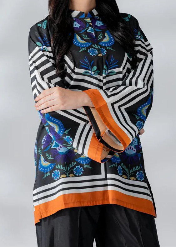 Grace W968- Digital Printed 2pc Karandi Dress.